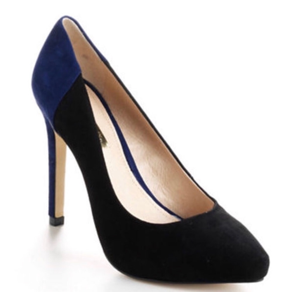 Louise Et Cie Lo-Kristen Suede Colorblock Pumps